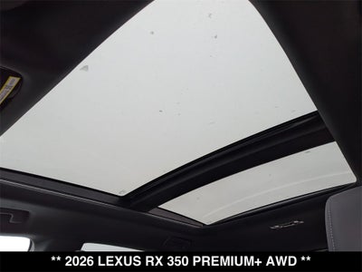 2026 Lexus RX 350 PREMIUM+ AWD