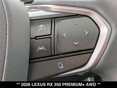 2026 Lexus RX 350 PREMIUM+ AWD