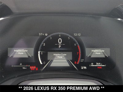 2026 Lexus RX 350 PREMIUM AWD