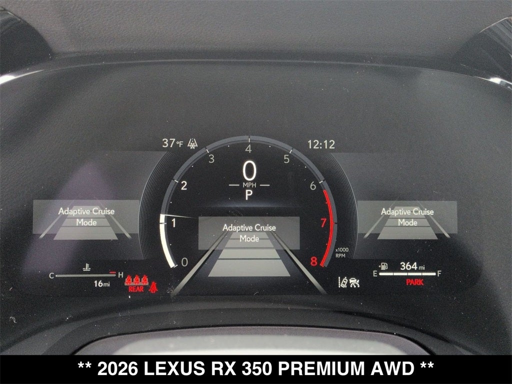 2026 Lexus RX 350 PREMIUM AWD