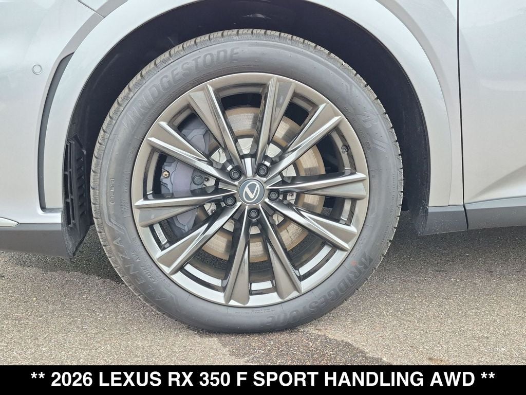 2026 Lexus RX 350 F SPORT HANDLING AWD