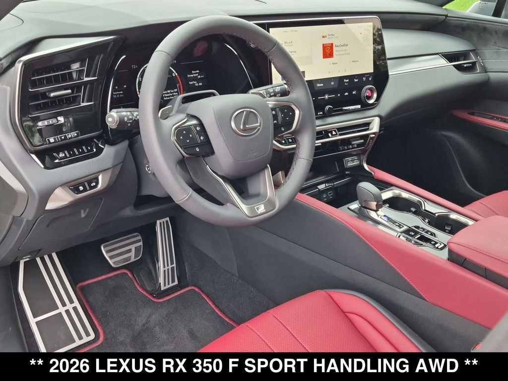 2026 Lexus RX 350 F SPORT HANDLING AWD