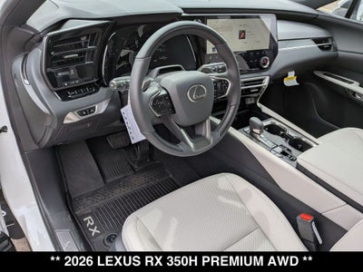2026 Lexus RX HYBRID RX 350h PREMIUM AWD