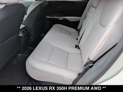2026 Lexus RX HYBRID RX 350h PREMIUM AWD