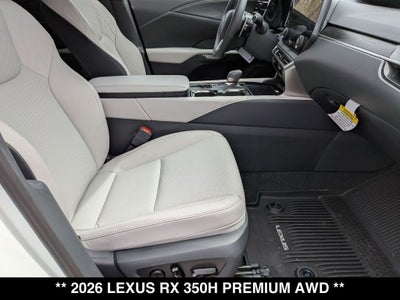 2026 Lexus RX HYBRID RX 350h PREMIUM AWD