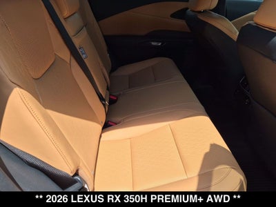 2026 Lexus RX HYBRID RX 350h PREMIUM+ AWD