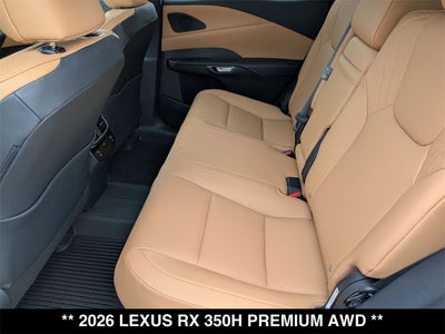 2026 Lexus RX HYBRID RX 350h PREMIUM AWD