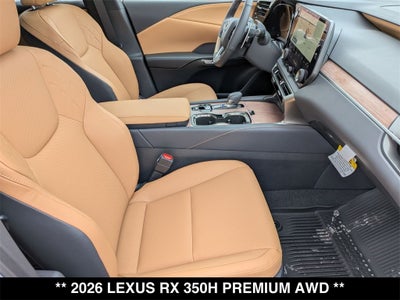 2026 Lexus RX HYBRID RX 350h PREMIUM AWD