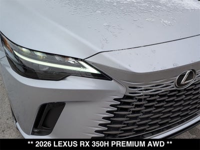 2026 Lexus RX HYBRID RX 350h PREMIUM AWD