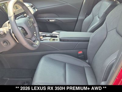 2026 Lexus RX HYBRID RX 350h PREMIUM+ AWD