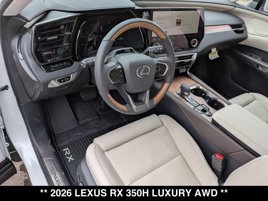 2026 Lexus RX HYBRID RX 350h LUXURY AWD