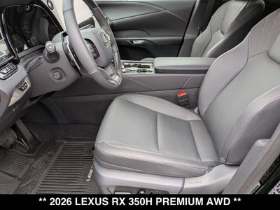 2026 Lexus RX HYBRID RX 350h PREMIUM AWD