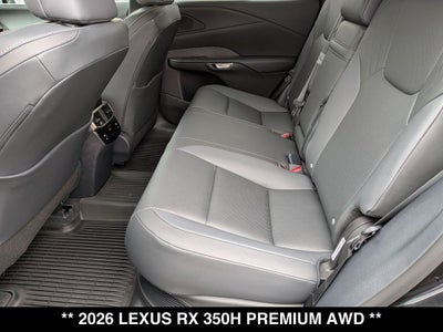 2026 Lexus RX HYBRID RX 350h PREMIUM AWD