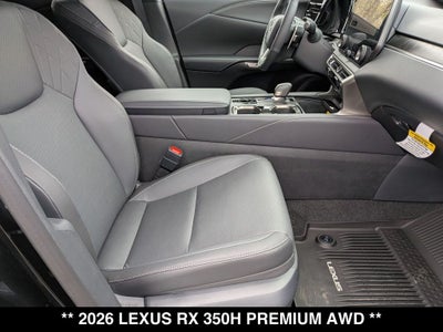 2026 Lexus RX HYBRID RX 350h PREMIUM AWD