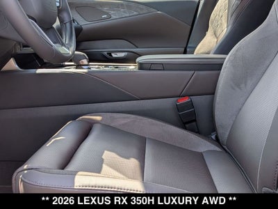 2026 Lexus RX HYBRID RX 350h LUXURY AWD