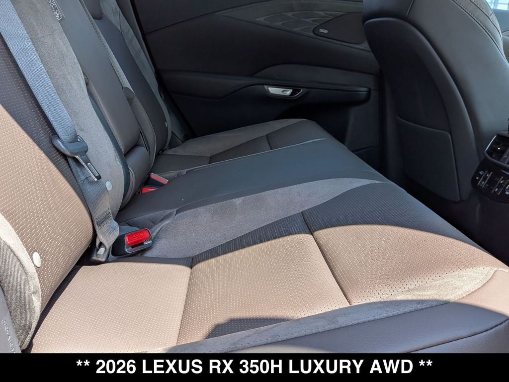 2026 Lexus RX HYBRID RX 350h LUXURY AWD