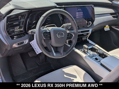 2026 Lexus RX HYBRID RX 350h PREMIUM AWD