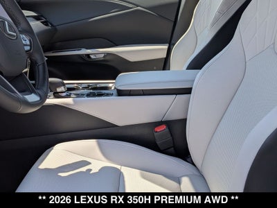 2026 Lexus RX HYBRID RX 350h PREMIUM AWD