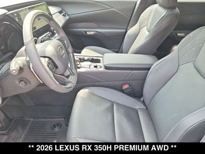 2026 Lexus RX HYBRID RX 350h PREMIUM AWD