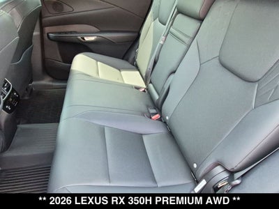 2026 Lexus RX HYBRID RX 350h PREMIUM AWD
