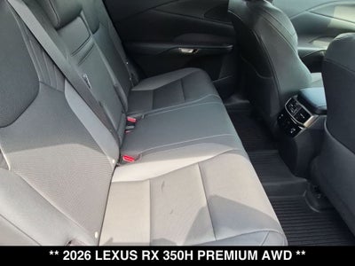 2026 Lexus RX HYBRID RX 350h PREMIUM AWD