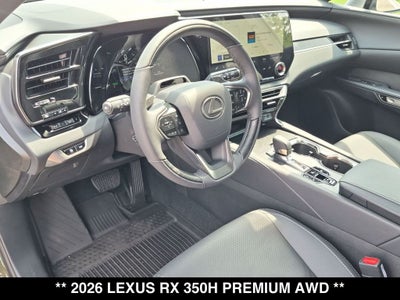 2026 Lexus RX HYBRID RX 350h PREMIUM AWD