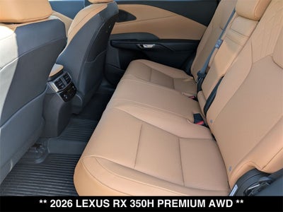 2026 Lexus RX HYBRID RX 350h PREMIUM AWD