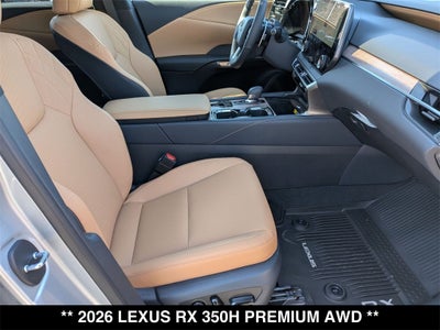 2026 Lexus RX HYBRID RX 350h PREMIUM AWD