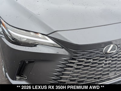 2026 Lexus RX HYBRID RX 350h PREMIUM AWD