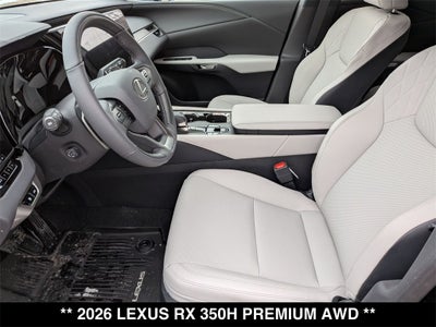 2026 Lexus RX HYBRID RX 350h PREMIUM AWD