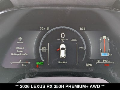 2026 Lexus RX HYBRID RX 350h PREMIUM+ AWD