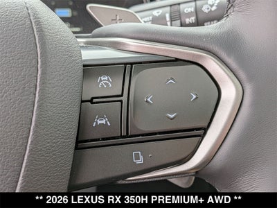 2026 Lexus RX HYBRID RX 350h PREMIUM+ AWD