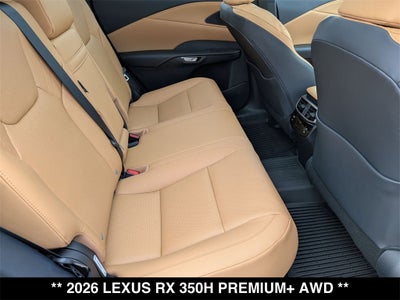 2026 Lexus RX HYBRID RX 350h PREMIUM+ AWD