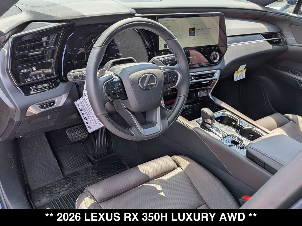 2026 Lexus RX HYBRID RX 350h LUXURY AWD