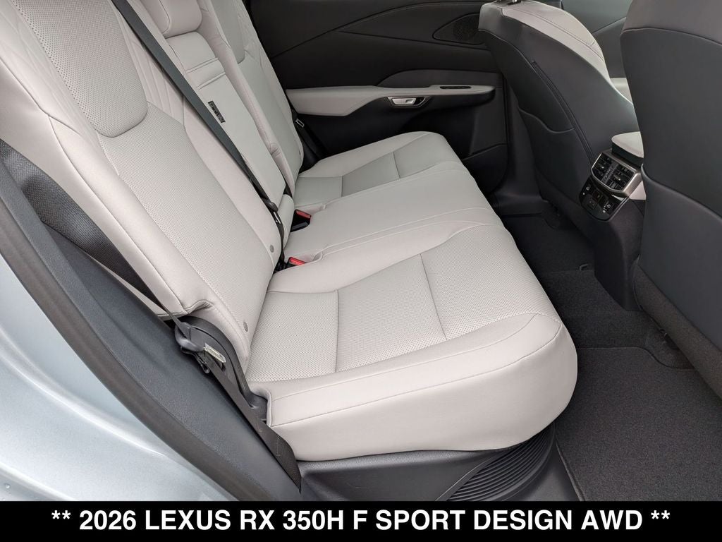 2026 Lexus RX HYBRID RX 350h F SPORT DESIGN AWD