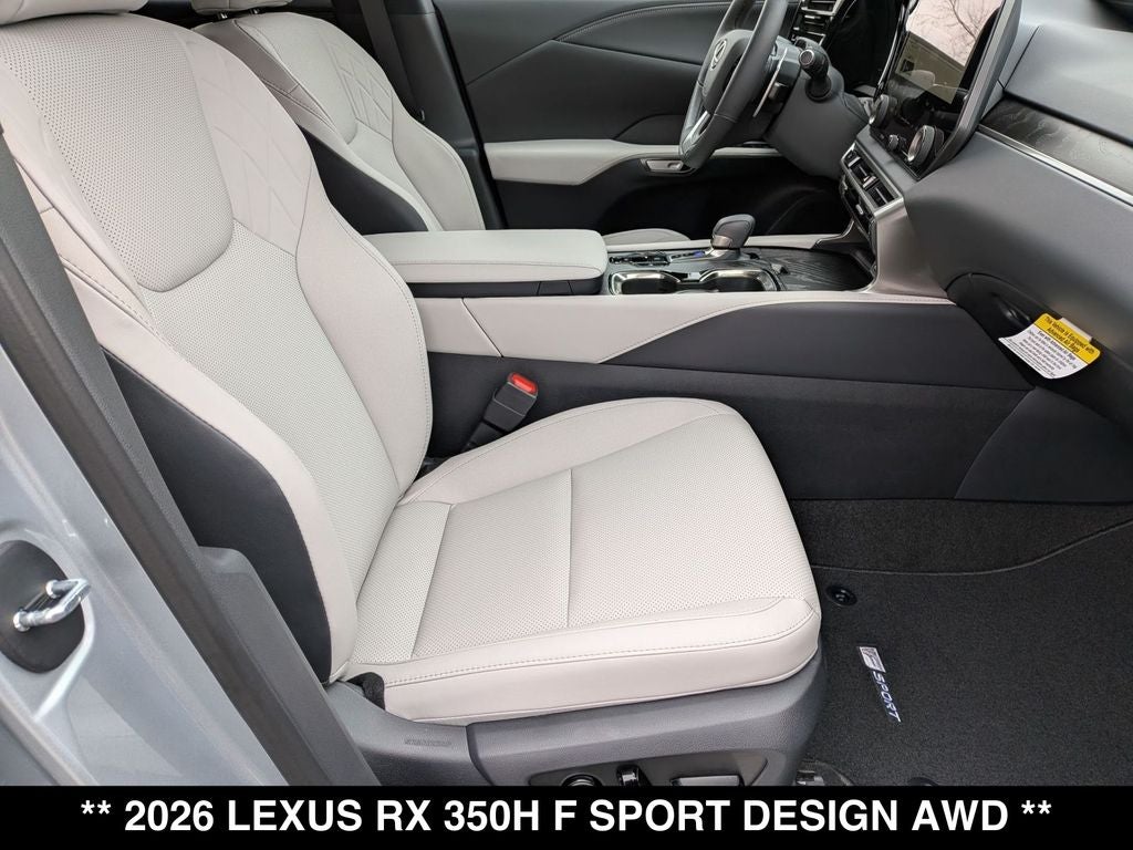 2026 Lexus RX HYBRID RX 350h F SPORT DESIGN AWD