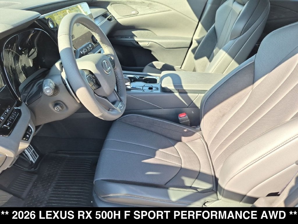 2026 Lexus RX HYBRID RX 500h F SPORT PERFORMANCE AWD