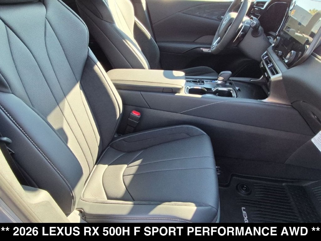 2026 Lexus RX HYBRID RX 500h F SPORT PERFORMANCE AWD