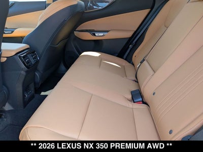 2026 Lexus NX 350 PREMIUM AWD