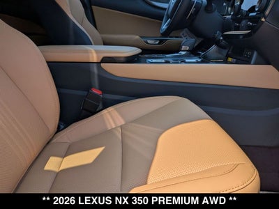 2026 Lexus NX 350 PREMIUM AWD