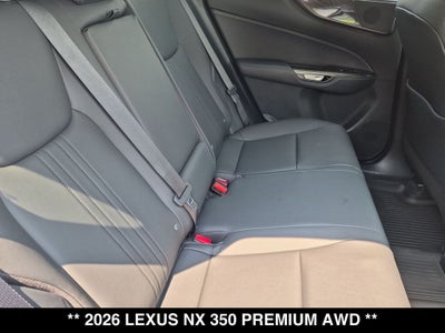 2026 Lexus NX 350 PREMIUM AWD
