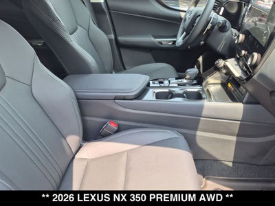 2026 Lexus NX 350 PREMIUM AWD