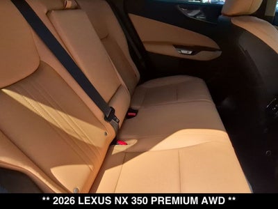 2026 Lexus NX 350 PREMIUM AWD