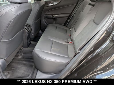 2026 Lexus NX 350 PREMIUM AWD