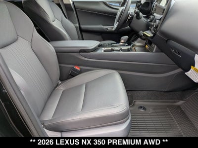 2026 Lexus NX 350 PREMIUM AWD