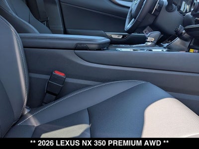 2026 Lexus NX 350 PREMIUM AWD