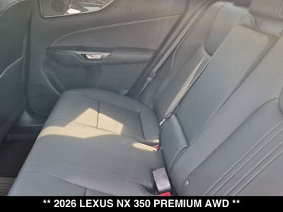 2026 Lexus NX 350 PREMIUM AWD