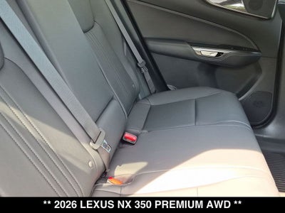 2026 Lexus NX 350 PREMIUM AWD