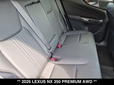 2026 Lexus NX 350 PREMIUM AWD