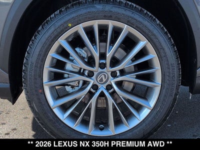 2026 Lexus NX HYBRID NX 350h PREMIUM AWD